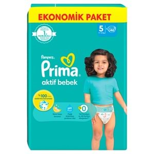Prima Bebek Bezi 5 Beden 11-16 KG Junior 184 Adet Süper Ekonomik Fırsat Pk