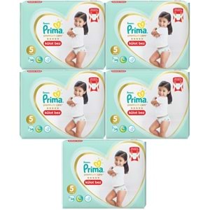 Prima Premium Care Külot Bebek Bezi 5 Beden 12-17 KG 204 Adet Süper Ekonomik MeGa Pk