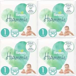 Prima Pampers Harmonie Bebek Bezi 1 Beden 2-5 KG Yeni Doğan 200 Adet Avantaj Ultra Fırsat Pk