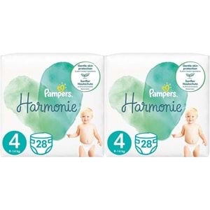 Prima Pampers Harmonie Bebek Bezi 4 Beden 9-14 KG Maxi 56 Adet Ekonomik Ultra Fırsat Pk