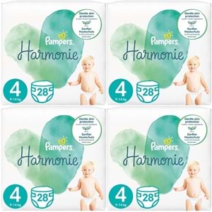 Prima Pampers Harmonie Bebek Bezi 4 Beden 9-14 KG Maxi 112 Adet Avantaj Ultra Fırsat Pk
