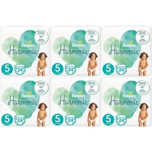 Prima Pampers Harmonie Bebek Bezi 5 Beden 11-16 KG Junior 144 Adet Ekstra Ultra Fırsat Pk