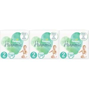 Prima Pampers Harmonie Bebek Bezi 2 Beden 4-8 KG Mini 117 Adet Aylık Ultra Fırsat Pk