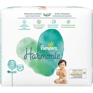 Prima Pampers Harmonie Bebek Bezi 3 Beden 6-10 KG Midi 93 Adet Aylık Ultra Fırsat Pk