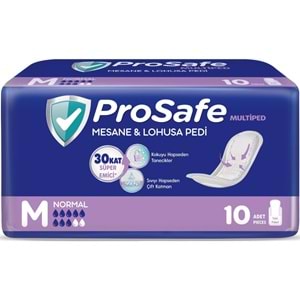 Prosafe Mesane & Lohusa Pedi M - Medium - Orta Boy Normal 20 Adet (2PK*10)