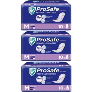 Prosafe Mesane & Lohusa Pedi M - Medium - Orta Boy Normal 30 Adet (3PK*10)