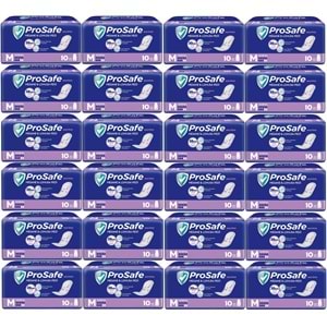 Prosafe Mesane & Lohusa Pedi M - Medium - Orta Boy Normal 240 Adet (24PK*10)