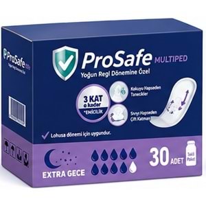 Prosafe Multiped Regl - Mesane - Lohusa Pedi L - Büyük - Large Extra/Gece 30 Adet