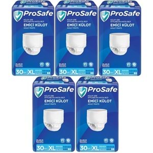Prosafe Emici Külot Yetişkin Bezi XL-Extra Large 150 Adet (5PK*30)