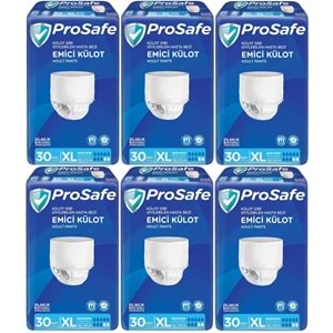 Prosafe Emici Külot Yetişkin Bezi XL-Extra Large 180 Adet (6PK*30)