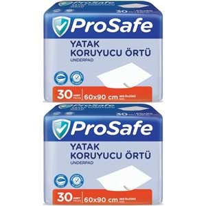 Prosafe Yetişkin Alt Açma Yatak Koruyucu Örtü 60*90CM 60 Adet (2PK*30)