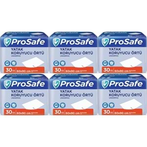 Prosafe Yetişkin Alt Açma Yatak Koruyucu Örtü 60*90CM 180 Adet (6PK*30)