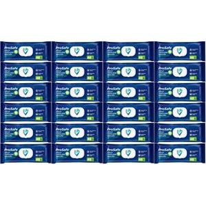 Prosafe Yetişkin Vücut Temizleme Islak Mendil Havlu 48 Yaprak XL (24 Lü Set) Plastik Kapak