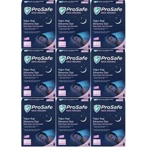 Prosafe Gece Külodu / Külot (Yoğun Regl Dönemine Özel) (18 Li Set) (9PK*2)