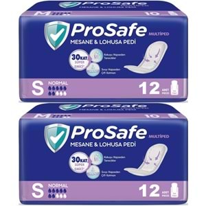 Prosafe Mesane & Lohusa Pedi S - Küçük - Small Normal 24 Adet (2PK*12)