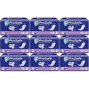 Prosafe Mesane & Lohusa Pedi S - Küçük - Small Normal 108 Adet (9PK*12)