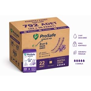 Prosafe Günlük Ped Uzun 792 Adet