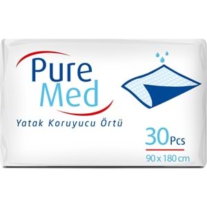 Puremed Yetişkin Yatak Koruyucu 90*180CM 60 Adet (2PK*30)