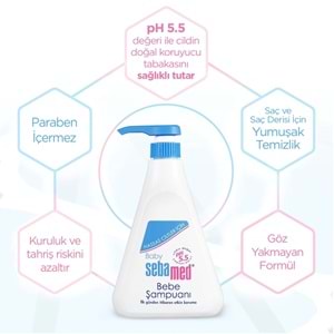Sebamed Bebek Şampuanı 250ML Yenidoğan (2 Li Set)