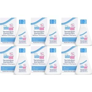 Sebamed Bebek Şampuanı 250ML Yeni Doğan (6 Lı Set)