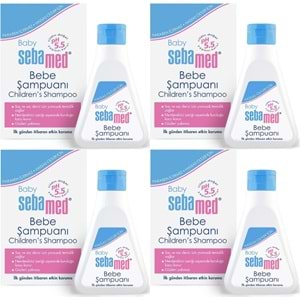 Sebamed Bebek Şampuanı 250ML (4 Lü Set)