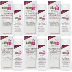 Sebamed Şampuan 400ML Saç Dökülmesine Karşı (Tüm Saç Tipleri için) (6 Lı Set)