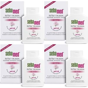 Sebamed İntim Likit 200ML (Genital Bölge Temizleyici) (4 Lü Set)