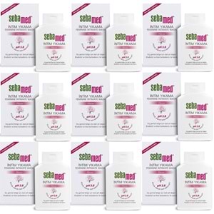Sebamed İntim Likit 200ML (Genital Bölge Temizleyici) (9 Lu Set)