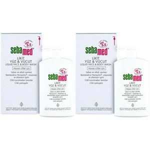 Sebamed Yüz ve Vücut Temizleyici Likit 1000ML (2 Li Set)