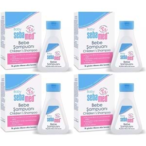 Sebamed Bebek Şampuanı 150ML (4 Lü Set)