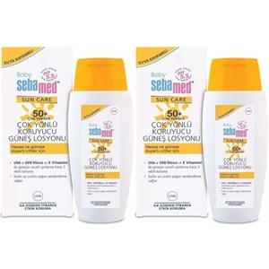 Sebamed Sun Care Bebek Güneş Losyonu Kremi 50+ Faktör 150ML (Hassas Ciltler İçin) (2 Li Set)
