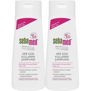 Sebamed Şampuan 400ML Hergün Kullanım (Tüm Saç Tipleri için) (2 Li Set)