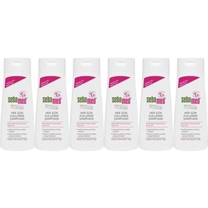 Sebamed Şampuan 400ML Hergün Kullanım (Tüm Saç Tipleri için) (6 Lı Set)
