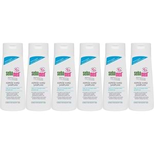 Sebamed Şampuan 400ML Kepeğe Karşı ve Yağlı Saç Tipleri için (6 Lı Set)