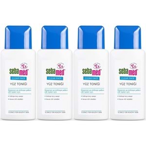 Sebamed Clear Face Temizleyici Yüz Toniği 150ML (4 Lü Set)