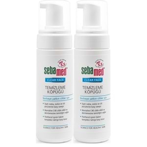 Sebamed Clear Face Yüz Temizleme Köpüğü 150ML (2 Li Set)