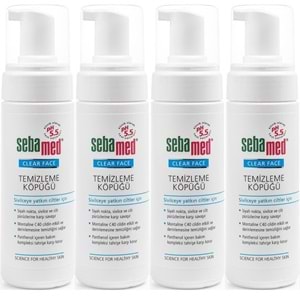 Sebamed Clear Face Yüz Temizleme Köpüğü 150ML (4 Lü Set)