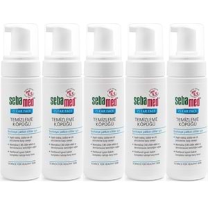 Sebamed Clear Face Yüz Temizleme Köpüğü 150ML (5 Li Set)
