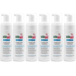 Sebamed Clear Face Yüz Temizleme Köpüğü 150ML (6 Lı Set)