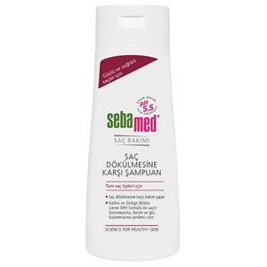Sebamed Şampuan 200ML Saç Dökülmesine Karşı (Tüm Saç Tipleri için) (2 Li Set)
