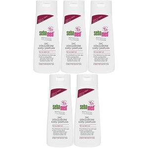 Sebamed Şampuan 200ML Saç Dökülmesine Karşı (Tüm Saç Tipleri için) (5 Li Set)