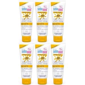 Sebamed Baby Sun Care Güneş Kremi 75ML 50+ Çok Yüksek Faktör Çoçuk (6 Lı Set)