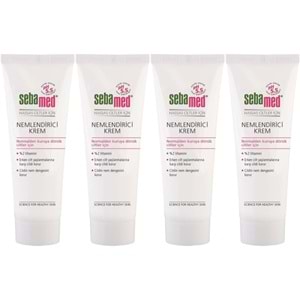 Sebamed Nemlendirici Krem Tüp 50ML (Günlük Kullanım) (4 Lü Set)