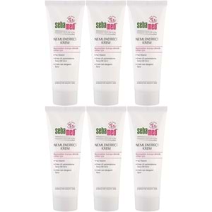 Sebamed Nemlendirici Krem Tüp 50ML (Günlük Kullanım) (6 Lı Set)