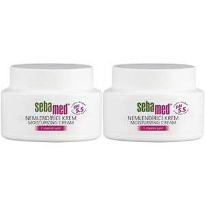 Sebamed Nemlendirici Cilt Bakım Kremi 75ML Günlük Bakım (Yüz - Boyun - Vücut) (2 Li Set)