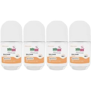 Sebamed Deodorant Roll-On 50ML Balsam Hassas/Sensitive (4 Lü Set)