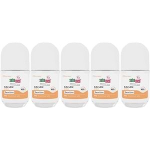 Sebamed Deodorant Roll-On 50ML Balsam Hassas/Sensitive (5 Li Set)