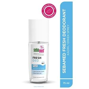 Sebamed Deodorant Sprey 75 ML Fresh (3 Lü Set)