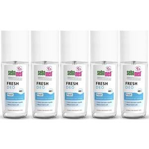 Sebamed Deodorant Sprey 75 ML Fresh (5 Li Set)