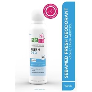 Sebamed Deodorant Aerosol 150 ML Fresh (3 Lü Set)